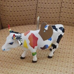 Colorful CowParade  Figurine Home Decor
